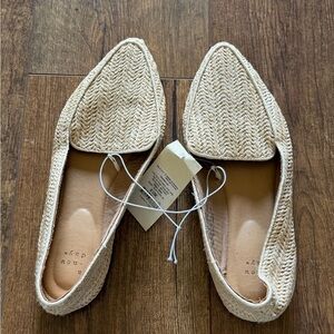 Women's Cream Loafers